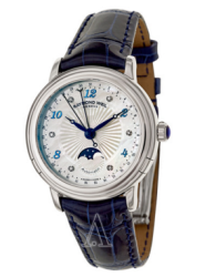 RAYMOND WEIL 蕾蒙威 Maestro 经典大师系列 2739-L3-05985 女士月相自动机械腕表