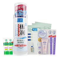 Mentholatum 曼秀雷敦 肌研极润保湿化妆水 浓润型170ml+化妆水9ml*3+去角质洁面2g*3+防晒露10g*2+控油清爽洁面20g*2