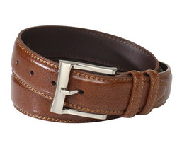 Florsheim Pebble Grain Leather Belt 男士皮带