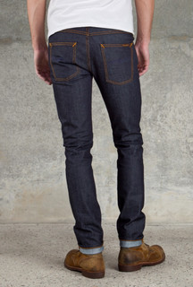 Nudie Jeans Grim Tim Jean in Dry Navy 男士牛仔裤