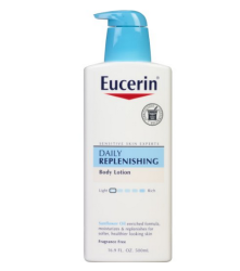 Eucerin 优色林 Daily Replenishing 全天候 滋润 润肤乳（500ml*3瓶）