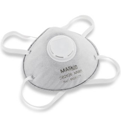 MASkin 6175 活性炭+呼气阀型 杯型防护口罩*10只