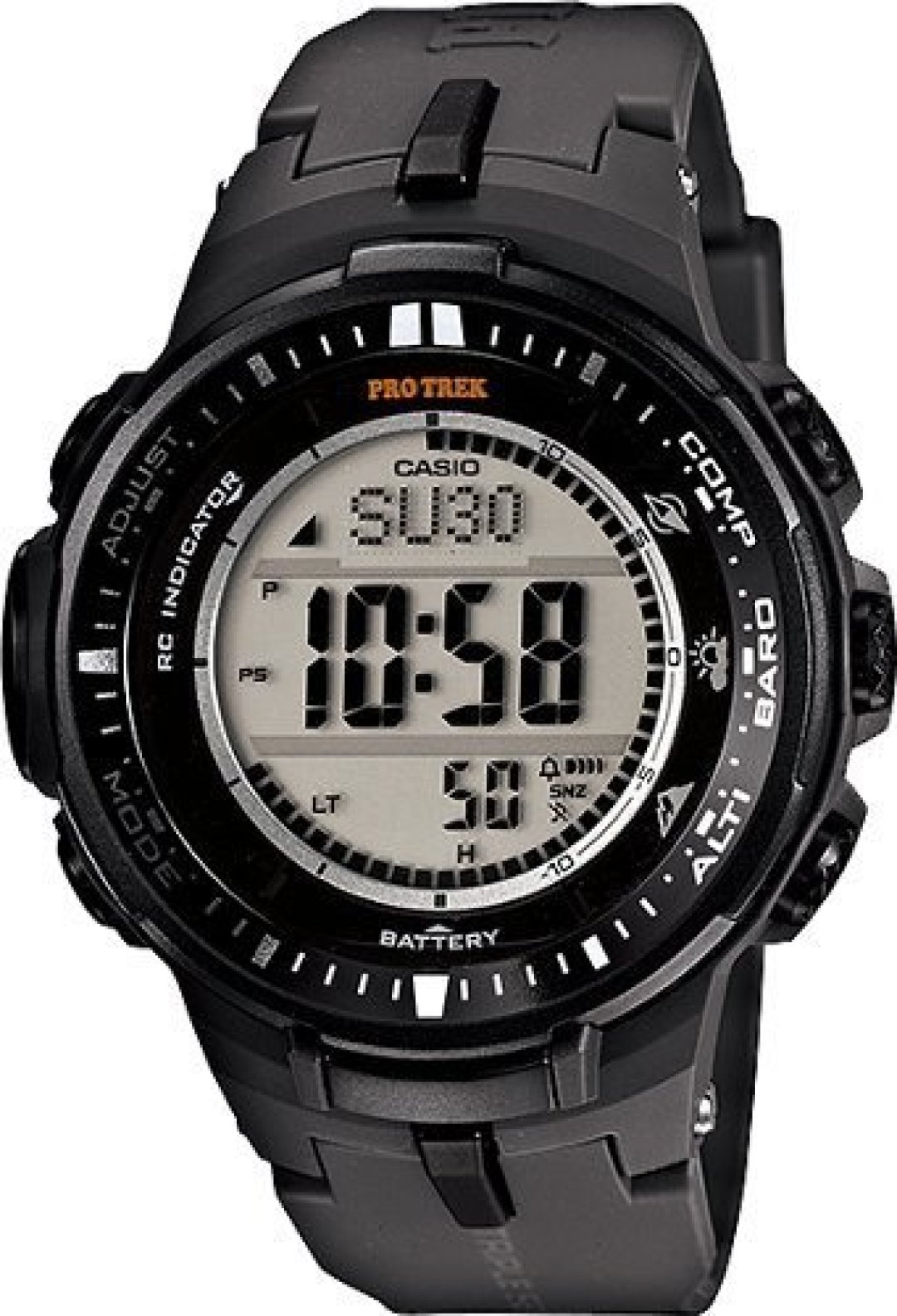 CASIO 卡西欧 PRW-3000-1D 六局电波太阳能登山表 开箱