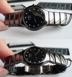 RADO 雷达 True Jubile系列 R27653762/R27655762 情侣款镶钻时装腕表