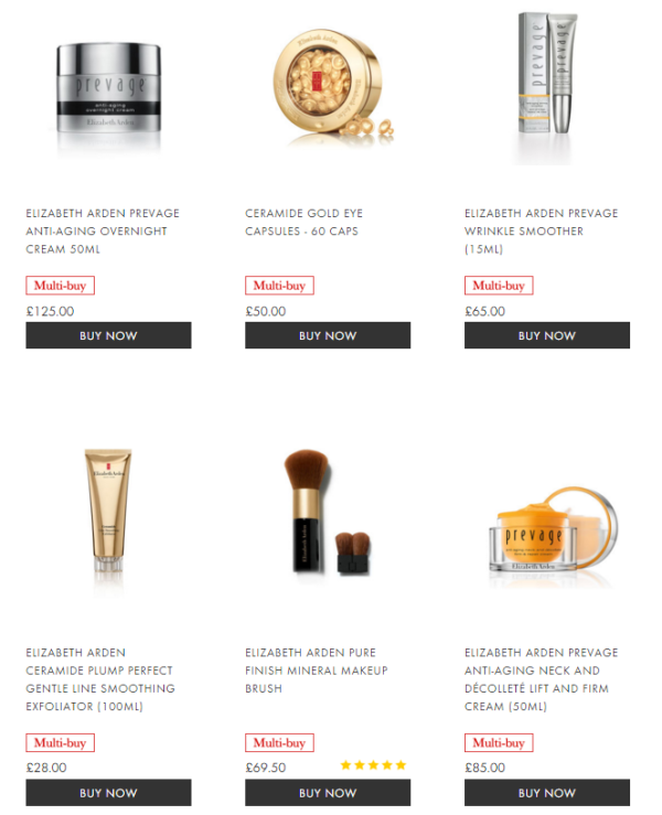 BEAUTY EXPERT Elizabeth Arden 伊丽莎白雅顿 个护化妆专场