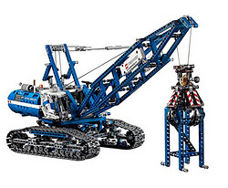 LEGO 乐高 42042 Technic Crawler Crane 玩具塔吊