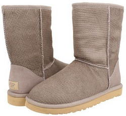 UGG australia Classic Short Calf Hair Scales 女款雪地靴