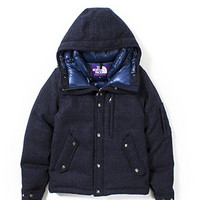 THE NORTH FACE 紫标 Harris Tweed 羽绒服