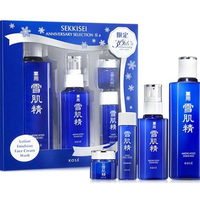 SEKKISEI 雪肌精 明星精选组合套装（化妆水330ml+乳液130ml+凝露20g+洗颜乳50g）
