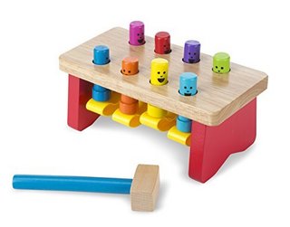 Melissa & Doug Deluxe Pounding Bench 敲击凳