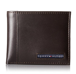 TOMMY HILFIGER Cambridge Passcase Wallet 男款真皮钱包