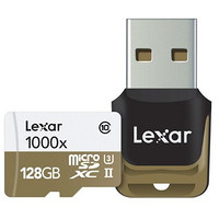 Lexar 雷克沙 1000x 高速TF卡 128GB（读取150MB/S）