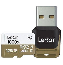 Lexar 雷克沙 1000x 高速TF卡 128GB（读取150MB/S）