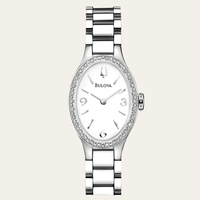 BULOVA 宝路华 Diamonds 96R191 女士镶钻时装腕表