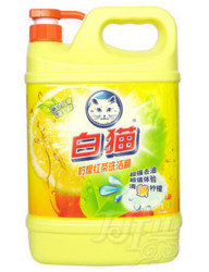 白猫 柠檬红茶洗洁精1.5kg  去油不伤手瓶装 2瓶