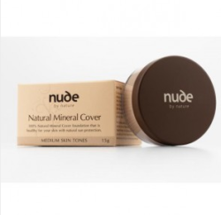 Nude By Nature 纯矿物质美白遮瑕蜜粉-自然/中等肤色色调 15g
