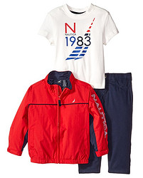 NAUTICA 诺帝卡 Shell Jacket Outerwear 小童三件套 