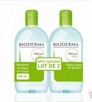 凑单品：BIODERMA 贝德玛 净妍洁肤液 蓝水 卸妆水 500ml*2