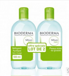 BIODERMA 贝德玛 净妍洁肤液 蓝水 卸妆水 500ml*2