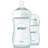 PHILIPS 飞利浦 AVENT 新安怡 SCF693/27 自然原生PP奶瓶（260ml*2支）