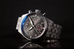 IWC万国 Spitfire Ardoise飞行员系列 喷火战斗机 IW387804 男士自动机械腕表 