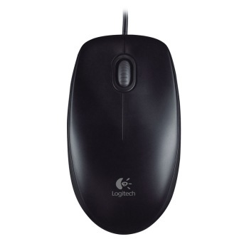 logitech 罗技 M100r 有线鼠标 1000DPI 黑色