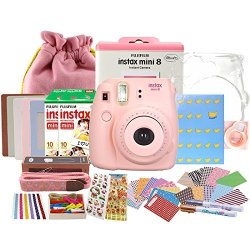 FUJIFILM 富士 checky mini8 拍立得相机 套餐(20张相纸等)