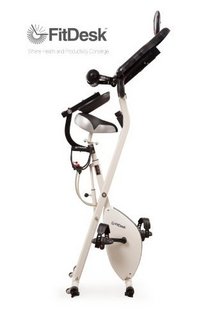 FitDesk v2.0 Desk Exercise Bike with Massage Bar 健身车