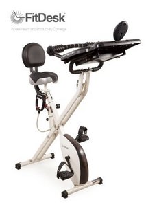 FitDesk v2.0 Desk Exercise Bike with Massage Bar 健身车