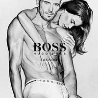 HUGO BOSS Cotton 纯棉内裤 3件装 黑/浅灰/木炭灰 50236984 061 M