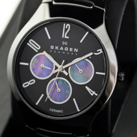 SKAGEN CERAMIC 817SXBC1 中性陶瓷时装腕表