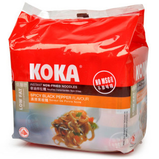 KOKA 可口 湿捞 黑椒快熟拉面85g