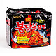 韩国进口 三养(Samyang) 超辣火鸡干拌面 泡面方便面 5连包 140g*5