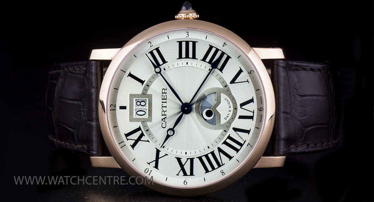 百科cartier 卡地亚 rotonde系列 w1556220 男款机械表  人认为值得买