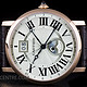 历史低价：Cartier 卡地亚 Rotonde系列 W1556220 男款18K金机械腕表