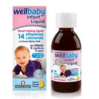 Vitabiotics  Wellbaby系列 婴儿复合维生素营养滴剂 150ml