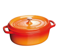 Staub 1352740 27cm 椭圆铸铁珐琅锅 