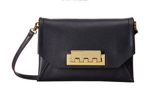 ZAC POSEN Eartha Envelope Cross-Body bag 女士斜挎包 黑色