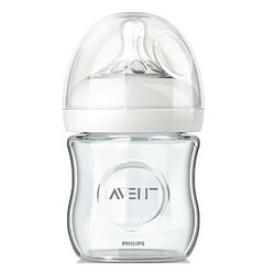 PHILIPS 飞利浦 AVENT 新安怡 SCF671/17 自然原生宽口径玻璃奶瓶 120ml