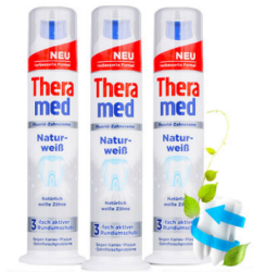 Henkel 汉高 theramed whitening 超感美白立式牙膏三支装
