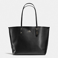 COACH 蔻驰 Pebbled City Zip Tote 女款真皮单肩包