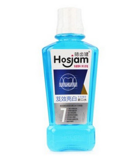 Hosjam 皓齿健 效亮白漱口水 500ml 清爽薄荷 *10件