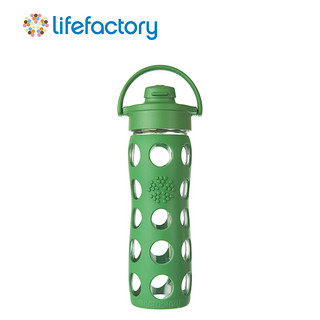 Lifefactory Glass Bottle 玻璃运动水杯 绿松石 475ml