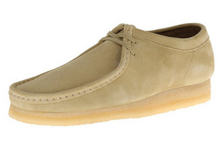 Clarks Wallabee 男士袋鼠靴 黑色 US7