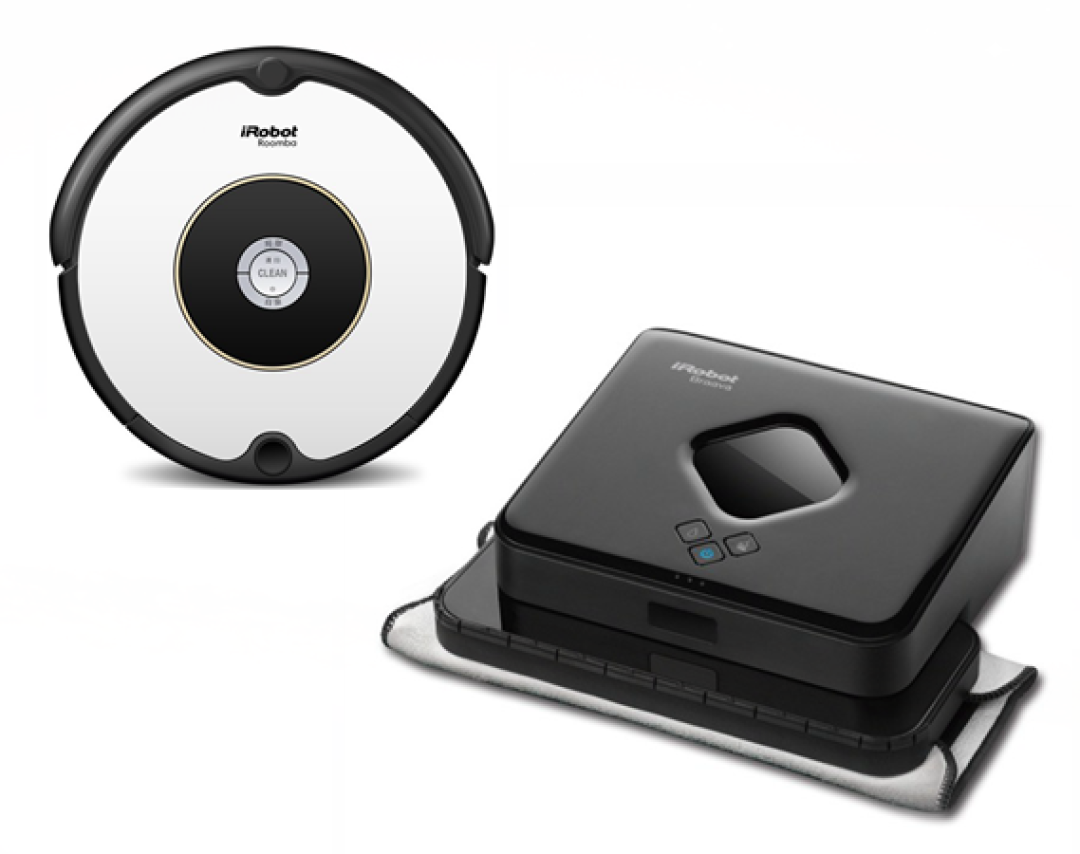 哥俩好！——我的机器人爱老婆（irobot）吸尘器和擦地机