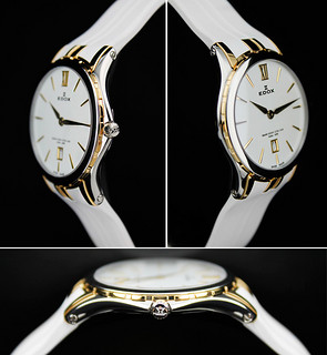 EDOX 依度 Grand Ocean 超级海洋系列 26024-357J-BID 女款超薄时装腕表 