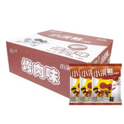统一 小浣熊 烧烤味干脆面 30包/箱