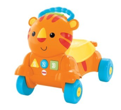 Fisher-Price 费雪 CDC21 二合一老虎学步车（双语）+凑单品