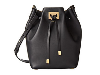 Michael Kors Miranda Drawstring Messenger Bucket Bag 女士真皮水桶包