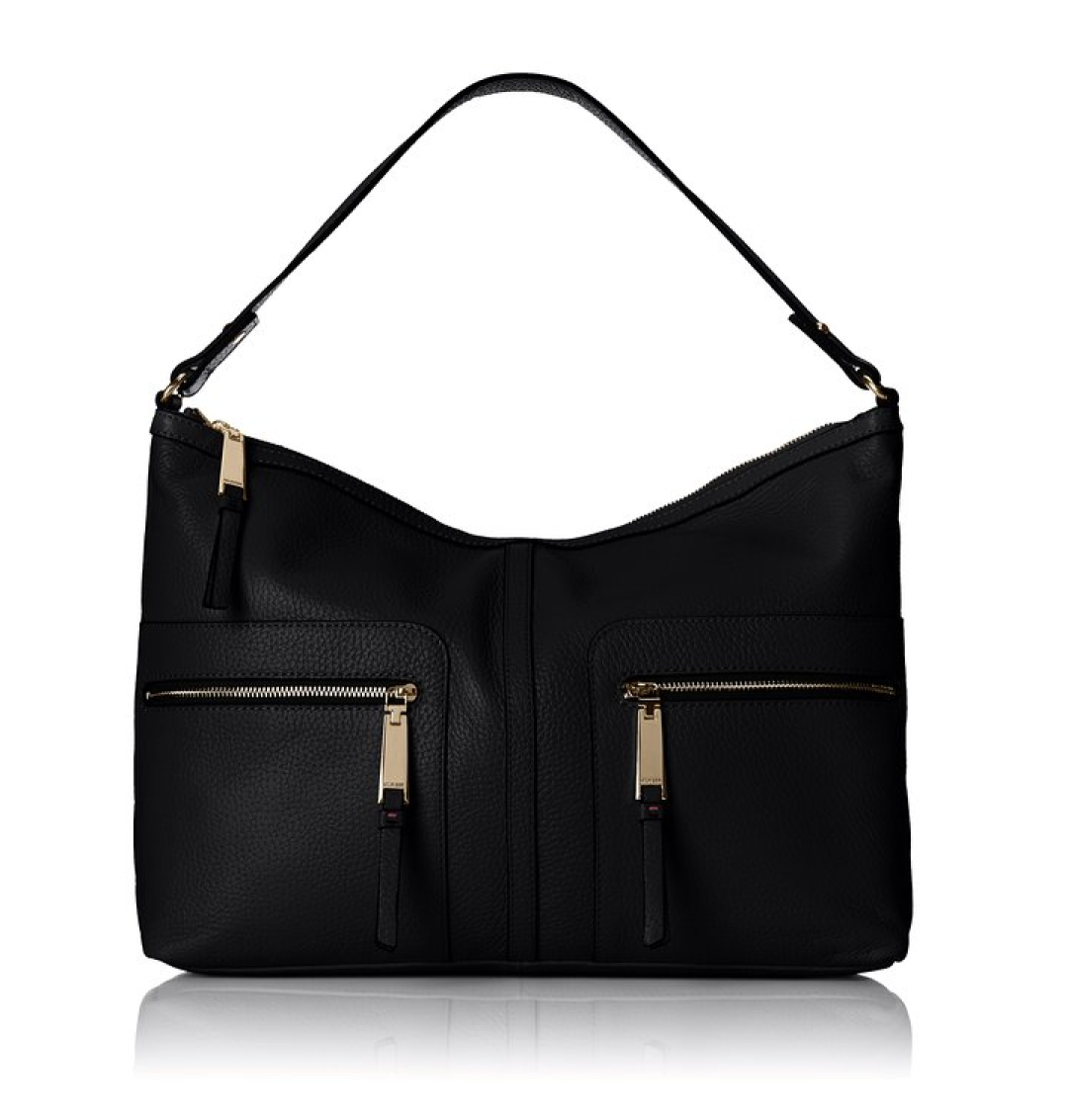 #有货自远方来# 包治百病 — TOMMY HILFIGER Zip Satchel 女士真皮手提包